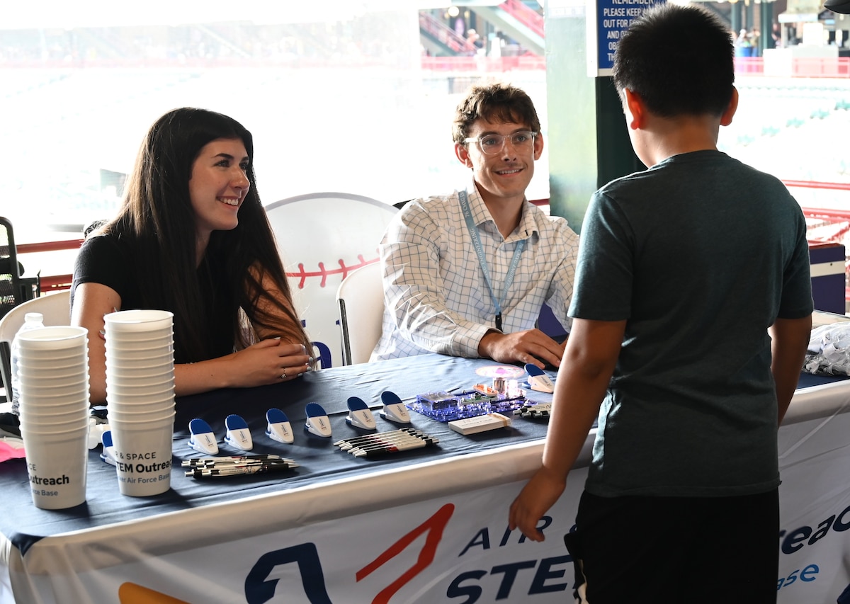 Kids at an educational event.