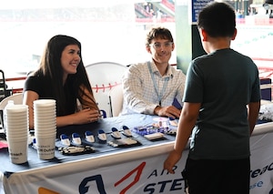 Kids at an educational event.