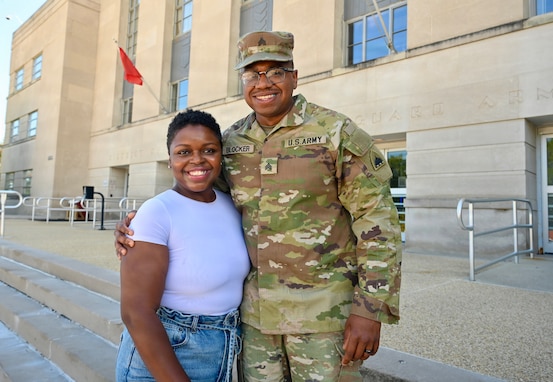 U.S. Army Sgt. Juwan Blocker, logistical specialist with the District of Columbia National Guard’s G4, launched a podcast titled "The Meet Up Podcast" with his wife, Chakeia Blocker, on May 1, 2026. Their show focuses on purpose, faith, career uncertainty and the often-uncomfortable process of pivoting and starting over. The podcast features seven episodes in its first season.