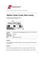 U.S. Coast Guard History Program
Station Cedar Creek, New Jersey
Coast Guard Station #111
