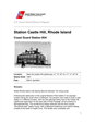 U.S. Coast Guard History Program
Station Castle Hill, Rhode Island
Coast Guard Station #34
