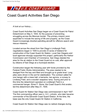 U.S. Coast Guard History Program
Coast Guard Activities San Diego