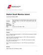 U.S. Coast Guard History Program
Station South Manitou Island
Coast Guard Station #260