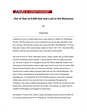 Out of Gas at 9,000 feet and Lost in the Bahamas
By Greg King