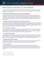 Info Sheet: Best Practices for Keeping Your Home Network Secure (September 2018)