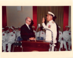 1974 U.S. COAST GUARD COMMANDANT CHANGE OF COMMAND FOR ADMIRAL OWEN SILER