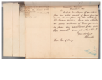 A letter from President Abraham Lincoln to Secretary of the Navy Gideon Welles asking about moving Navy vessels under Revenue Cutter Service control, 1861