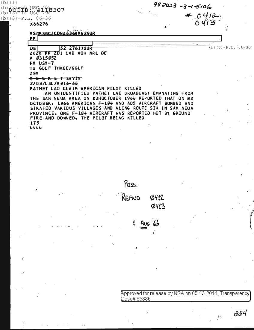  PATHET LAO CLAIM AMERICAN PILOT KILLED 0413.PDF