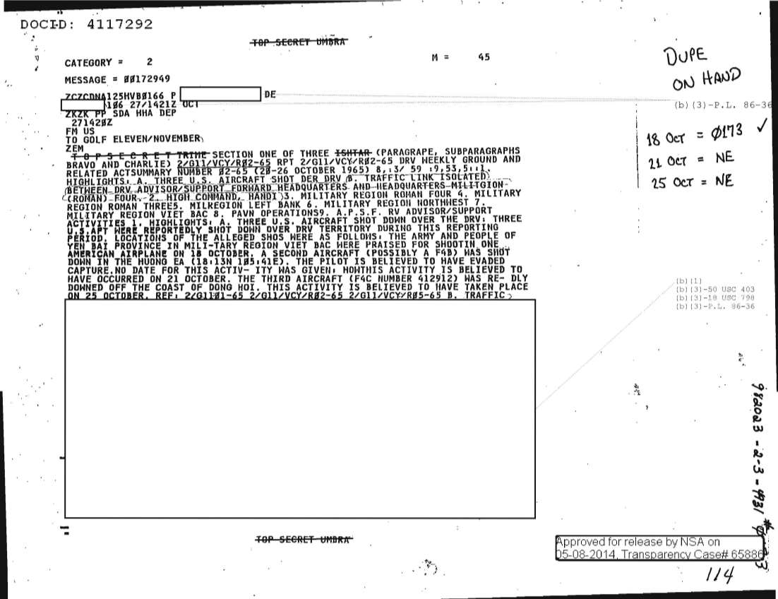  DRV WEEKLY GROUND AND RELATED ACTIVITY SUMMARY NR 02-65 (20-26 OCTOBER 1965) 0173.PDF