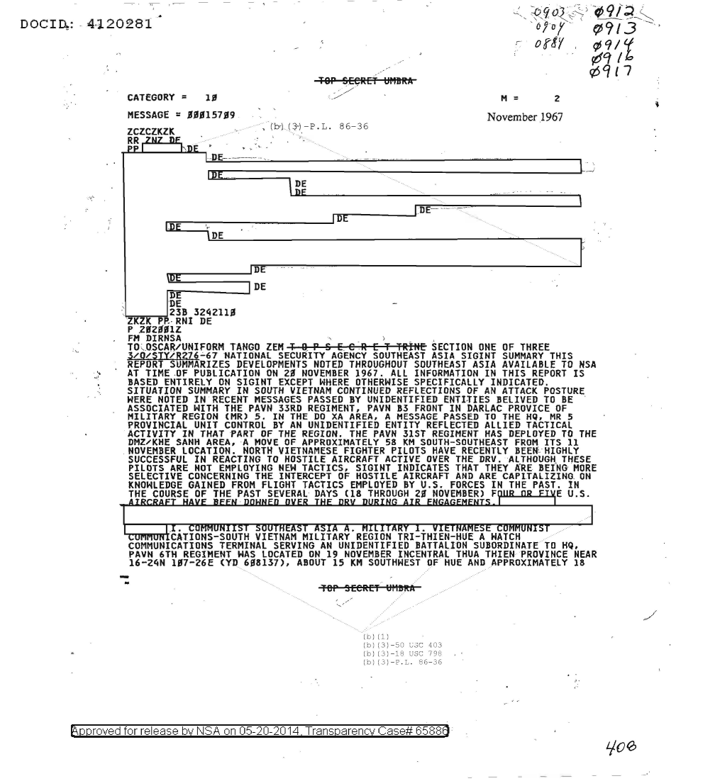  NATIONAL SECURITY AGENCY SOUTHEAST ASIA SIGINT SUMMARY 0904.PDF