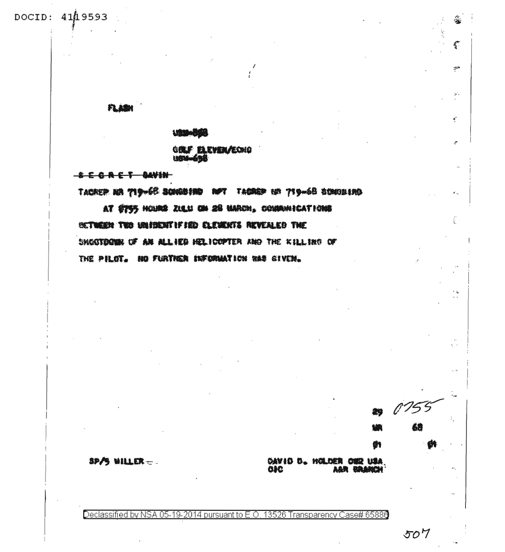  COMMUNICATIONS REVEALED THE SHOOTDOWN OF AN ALLIED HELICOPTER AND THE KILLING OF THE PILOT 1111.PDF