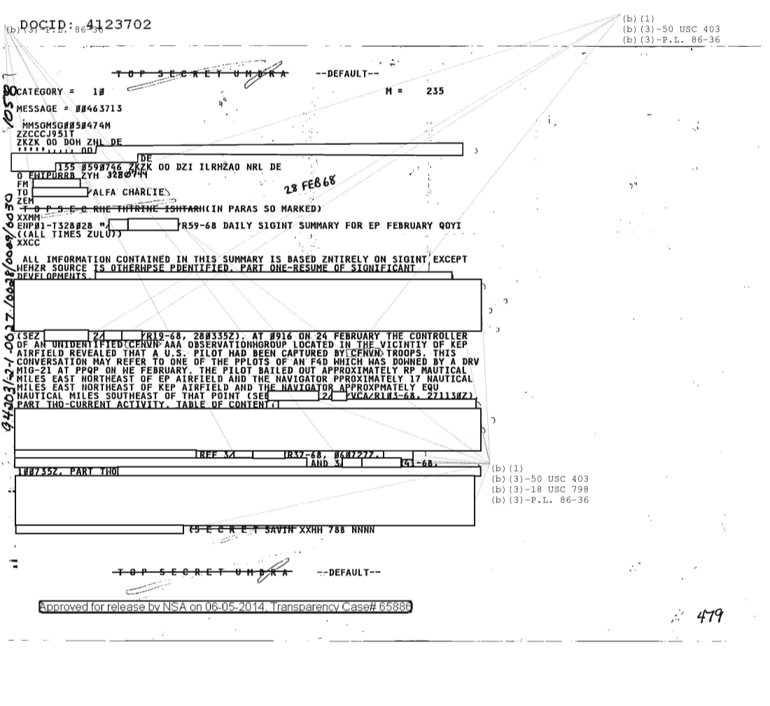  DAILY SIGINT SUMMARY FOR 30 FEBRUARY 1968 1058.PDF