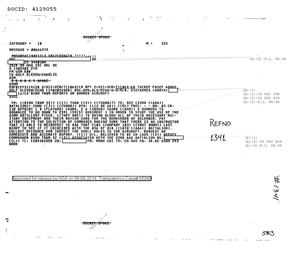  BINH TRAM REPORTS ON DOWNED AIRCRAFT 1341.PDF