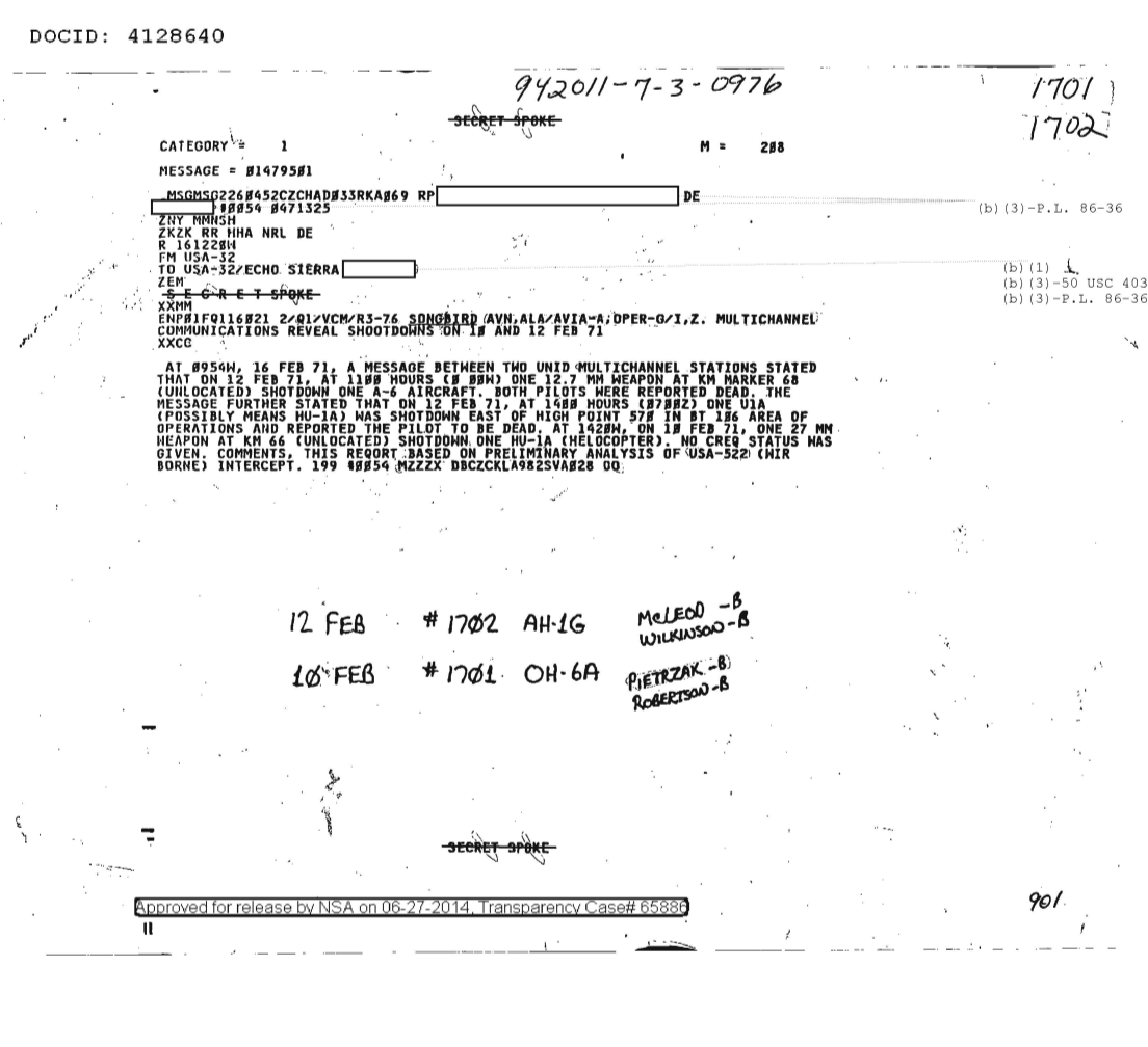  MULTICHANNEL COMMUNICATIONS REVEAL SHOOTDOWNS ON 10 AND 12 FEB 71 1701.PDF