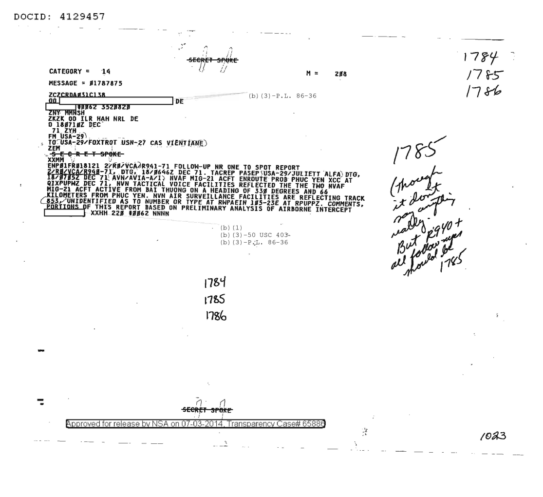  NVAF MIG-21 AIRCRAFT ENROUTE PROBABLE PHUC YEN, FOLLOW-UP NR ONE 1784.PDF