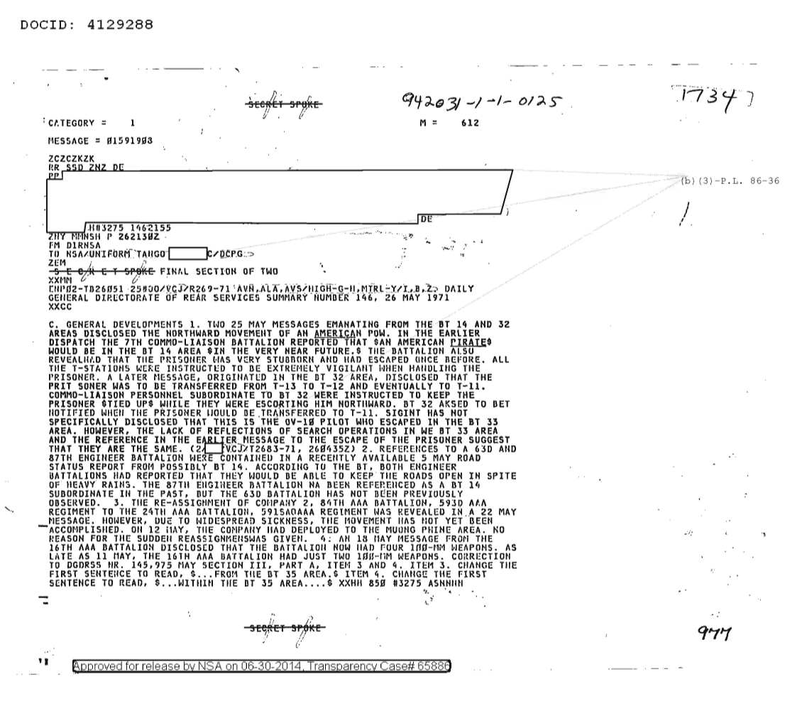  DAILY GENERAL DIRECTORATE OF REAR SERVICES SUMMARY NR 146, 26 MAY 1971 1734.PDF