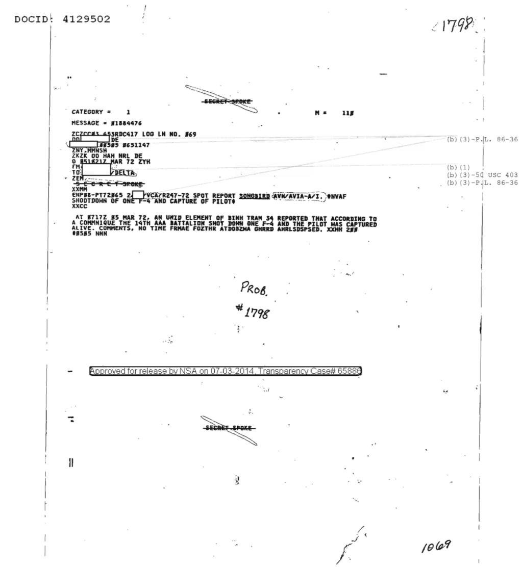  NVAF SHOOTDOWN OF ONE F-4 AND CAPTURE OF PILOT 1798.PDF