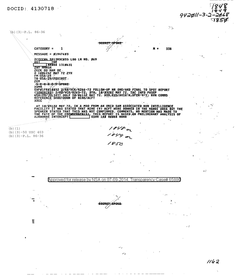  NVN COMMUNICATIONS REFERENCE SHOOTDOWN OF NINE AIRCRAFT 1848.PDF