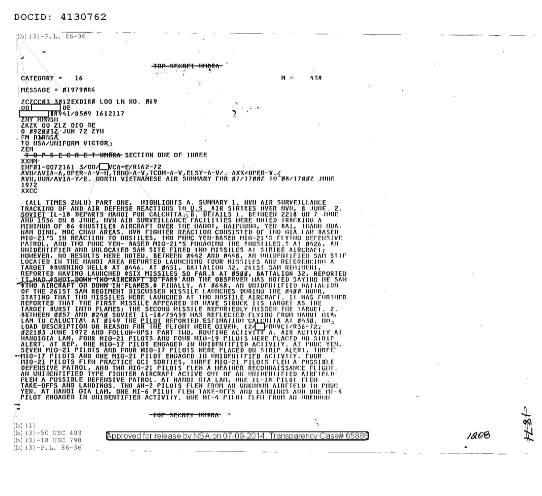  NORTH VIETNAMESE AIR SUMMARY FOR 07-1700Z TO 08-1700Z JUNE 1972 1871.PDF