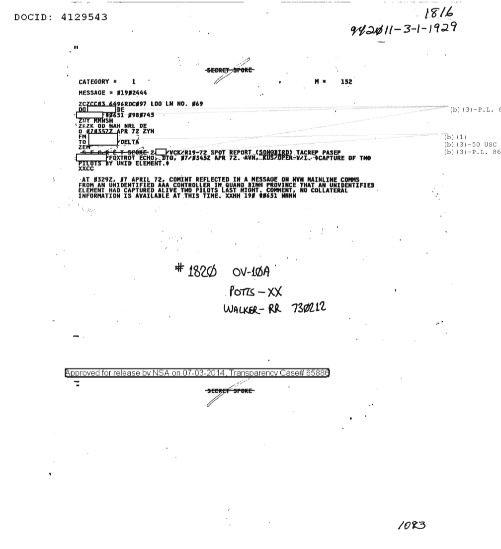  CAPTURE OF TWO PILOTS BY UNIDENTIFIED ELEMENT 1816.PDF