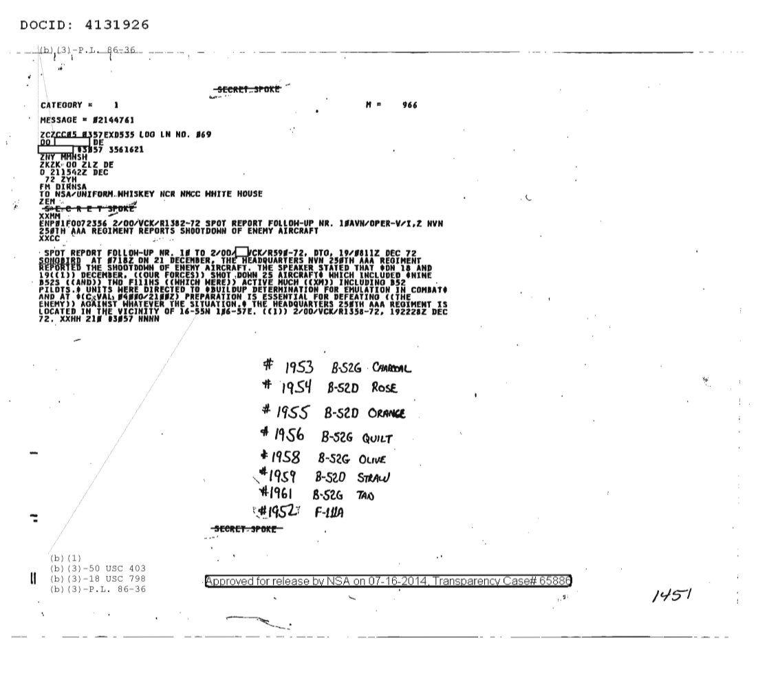  NVN 250TH AAA REGIMENT REPORTS SHOOTDOWN OF ENEMY AIRCRAFT, FOLLOW-UP NR TEN 1956.PDF