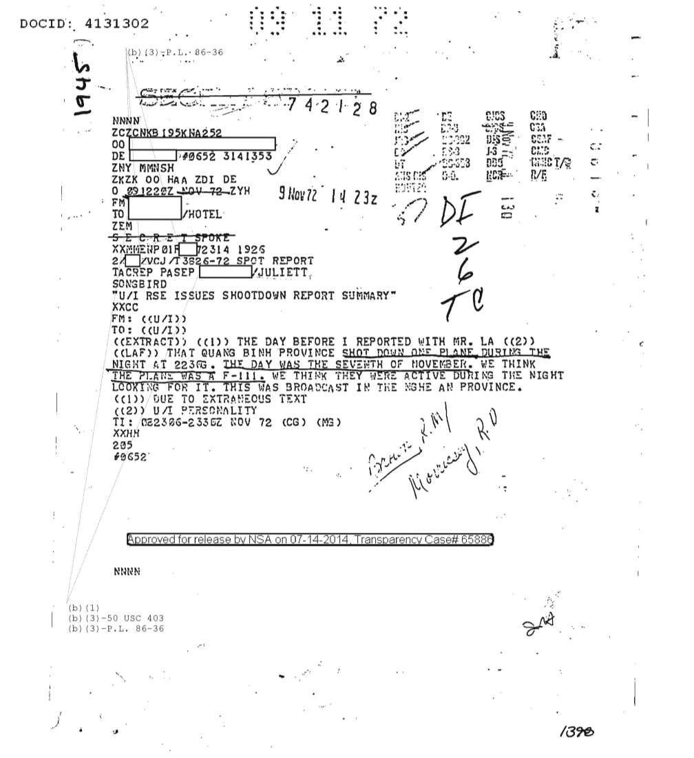  UNIDENTIFIED RSE ISSUES SHOOTDOWN REPORT SUMMARY 1945.PDF