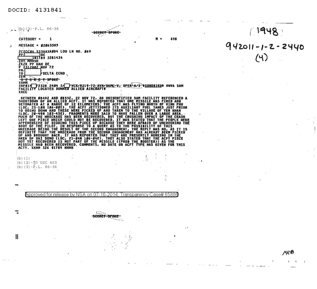  NVA SAM FACILITY LOCATES DOWNED ALLIED AIRCRAFT 1948.PDF