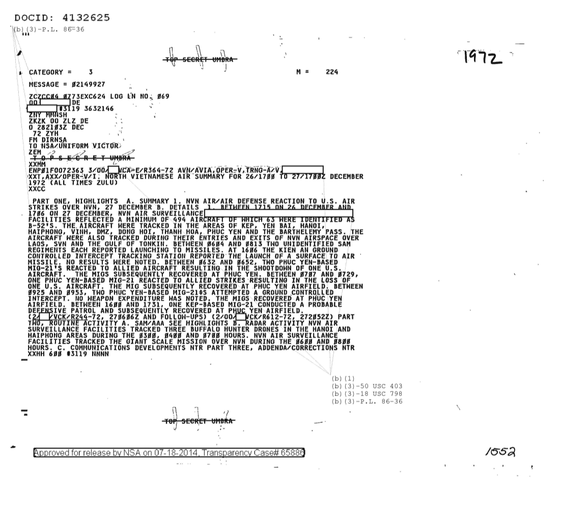  NORTH VIETNAMESE AIR SUMMARY FOR 26-1700Z TO 27-1700Z DECEMBER 1972 1974.PDF