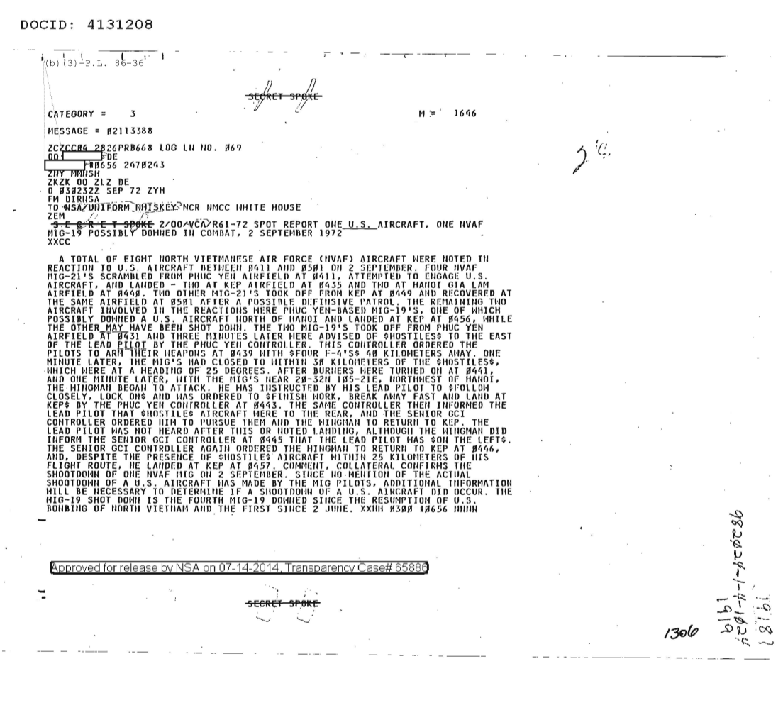  ONE U.S. AIRCRAFT, ONE NVAF MIG-19 POSSIBLY DOWNED IN COMBAT, 2 SEPTEMBER 1972 1919.PDF