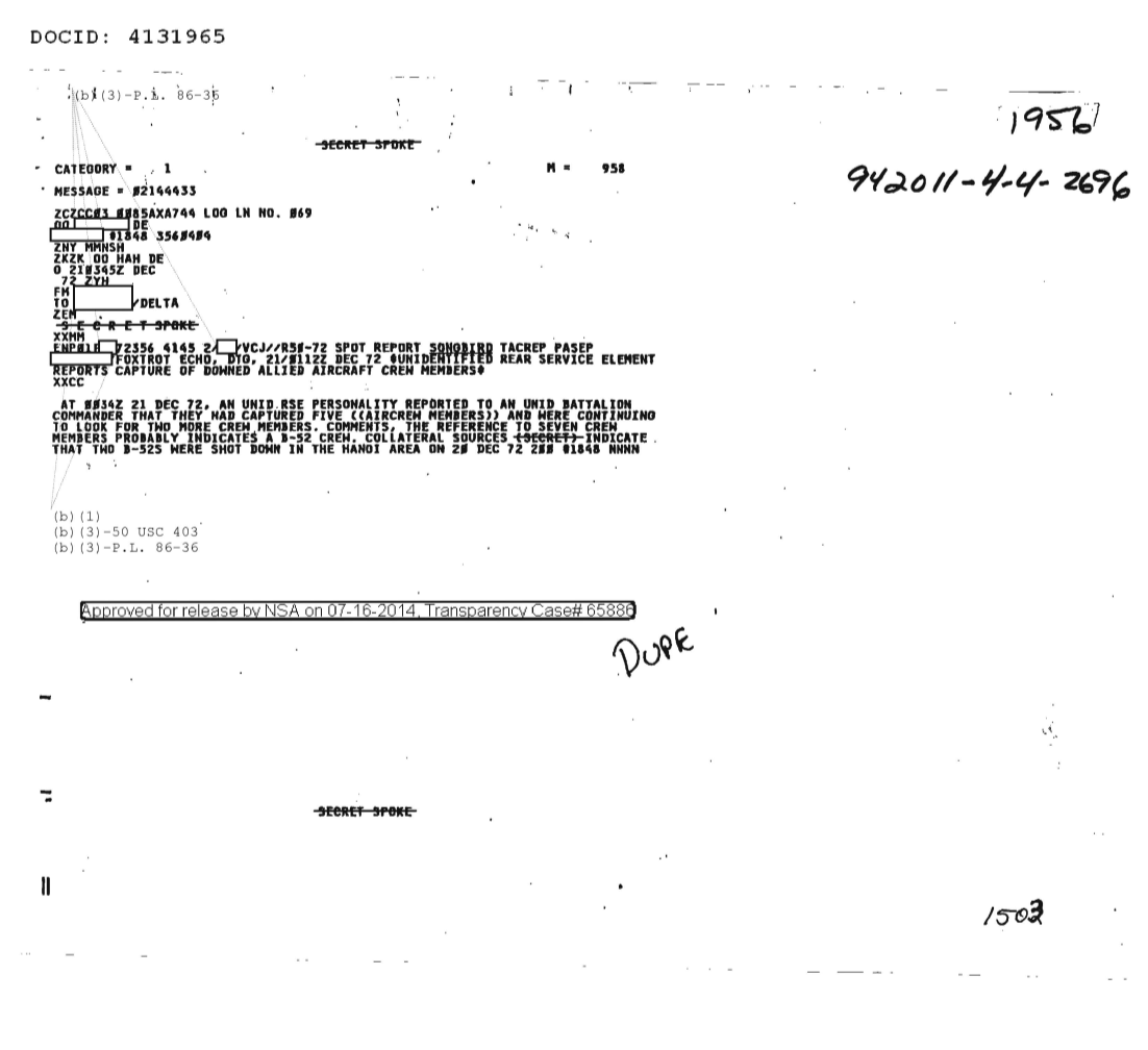  UNIDENTIFIED REAR SERVICE ELEMENT REPORTS CAPTURE OF DOWNED ALLIED AIRCRAFT CREW MEMBERS 1956.PDF