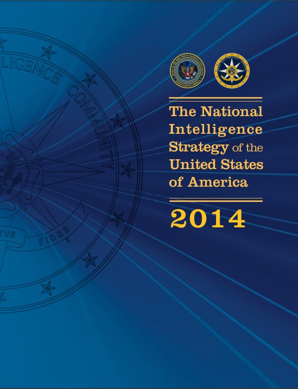  DNI 2014 National Intelligence Strategy