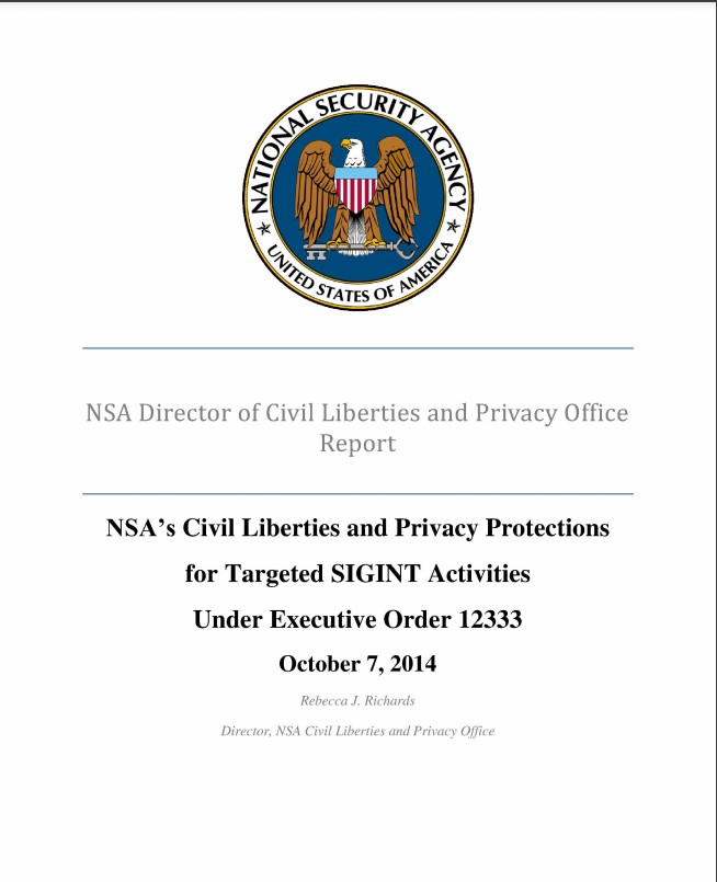  NSA's Civil Liberties and Privacy Protections for Targeted SIGINT Activities Under Executive Order 12333