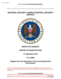 NSA IG INVESTIGATION IV-14-0060.PDF