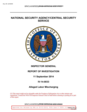 NSA Inspector General Reports