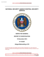 NSA IG INVESTIGATION IV-15-0021.PDF