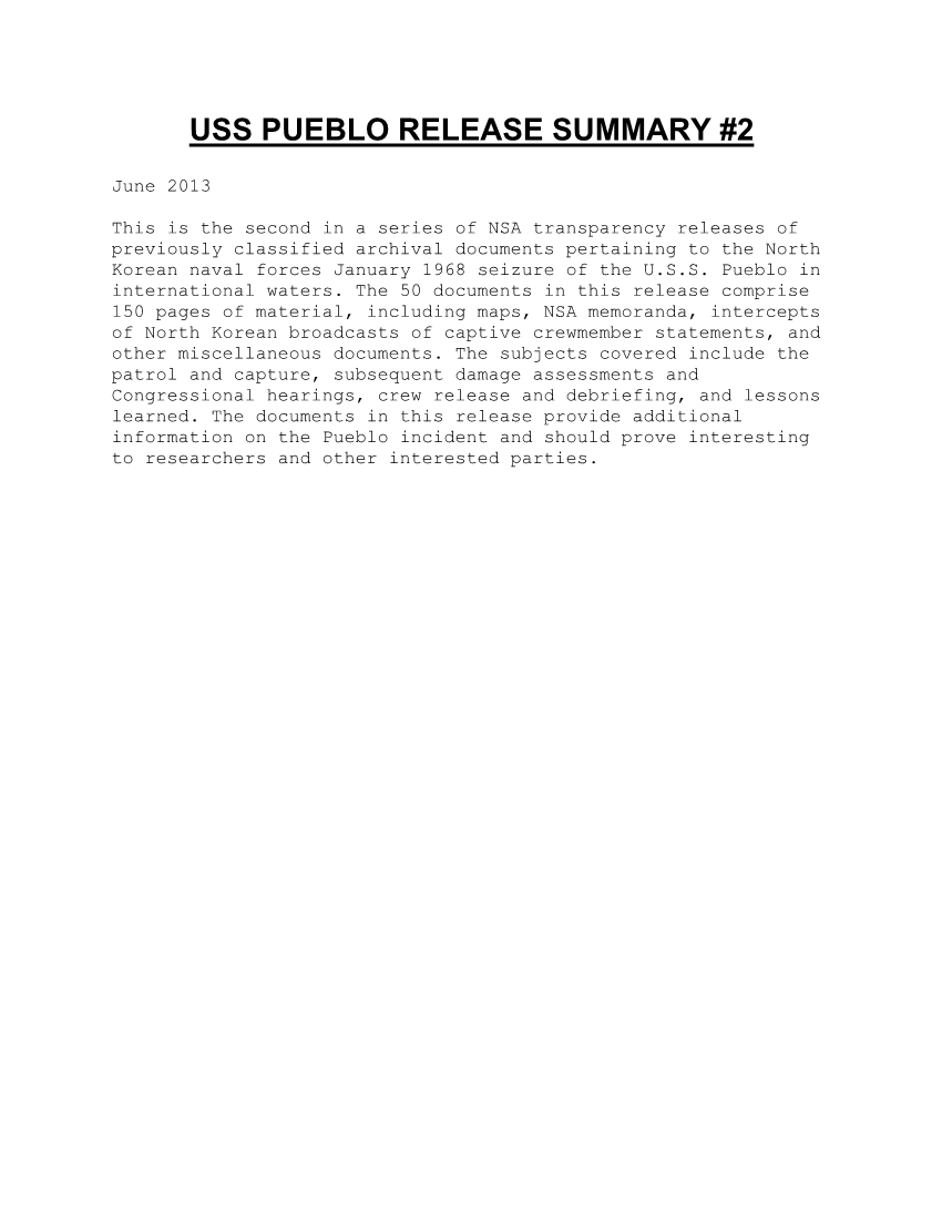  USS_PUEBLO_RELEASE_JUNE_2013.PDF