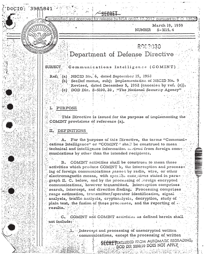 FOIA - Security Documents — #EndCrosscheck