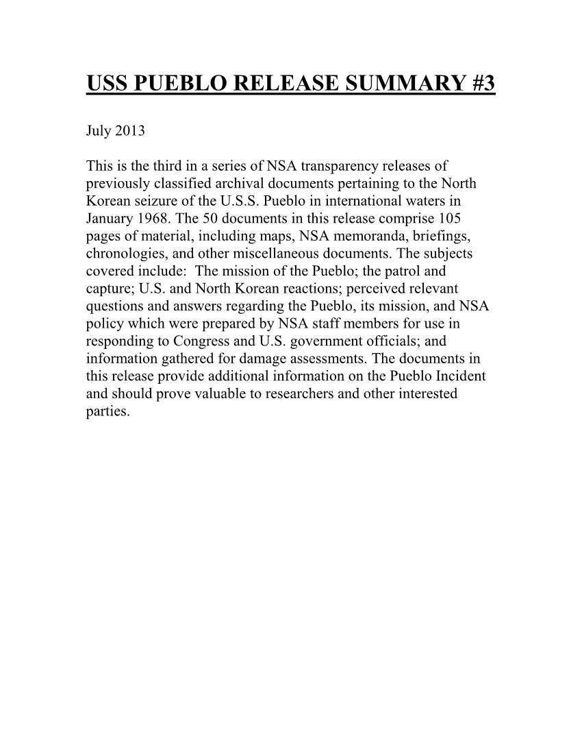  USS_PUEBLO_RELEASE_JULY_2013.PDF