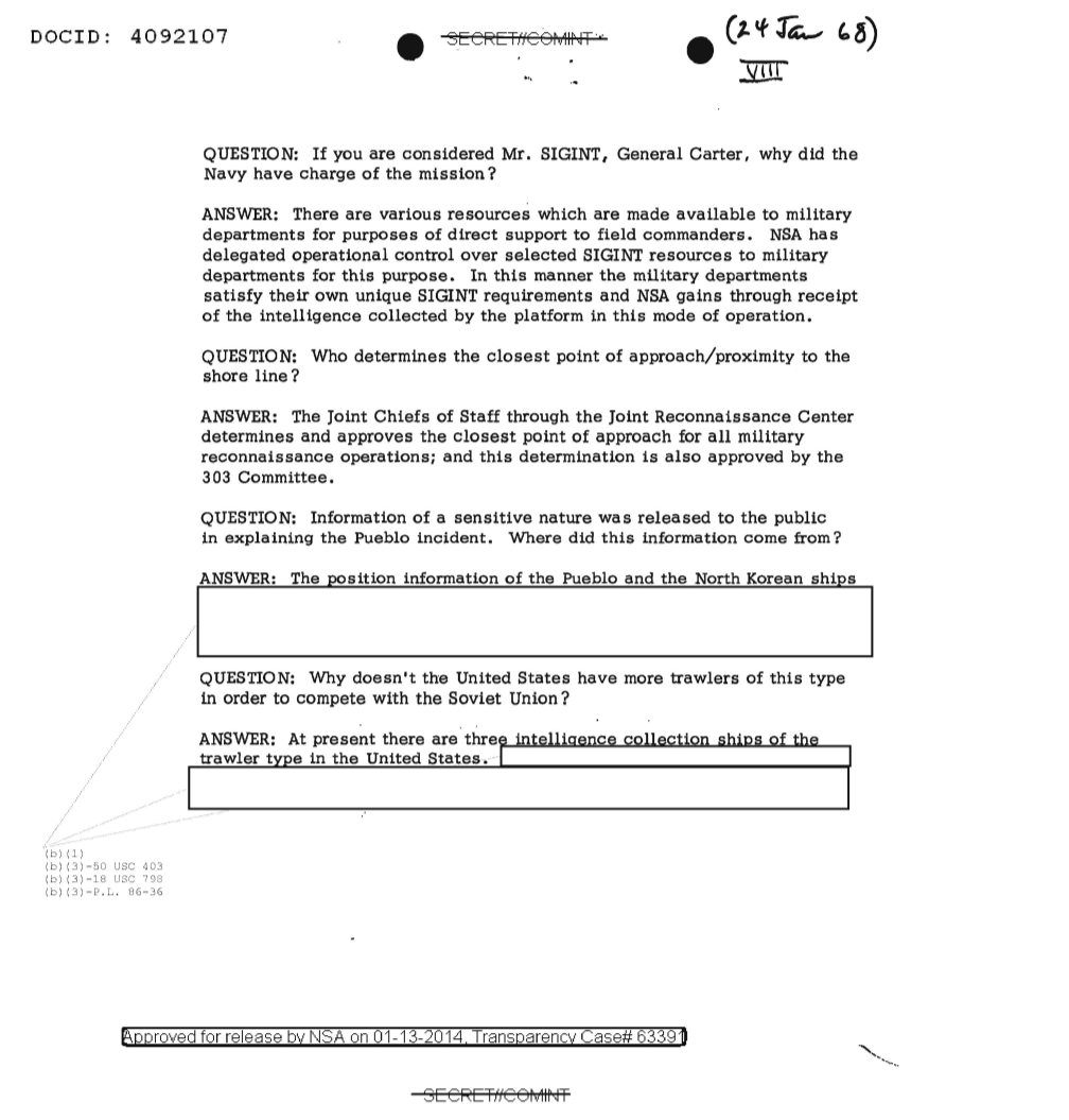  QUESTIONS AND ANSWERS RE THE PUEBLO INCIDENT (DOC ID 4092107).PDF