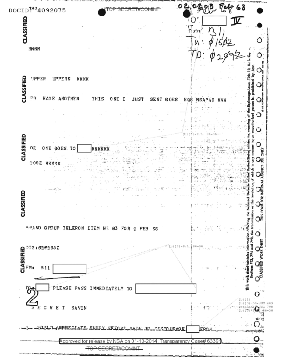  REQUEST NOT TO ISSUE ADDITIONAL REPORTS ON PUEBLO CAPTURE (DOC ID 4092075).PDF