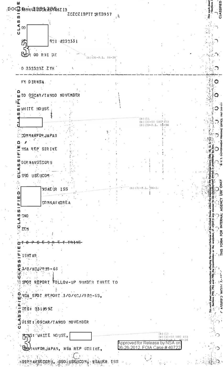  SIGINT_REFLECTION_OF_NORTH_KOREAN_CAPTURE_OF_USS_PUEBLO_SPOT_REPORT_FOLLOW-UP_3.PDF