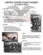 An illustrated fact sheet covering the U.S. Coast Guard's history during World War I