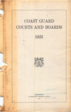 Coast Guard Courts and Boards, 1923 (Washington: GPO, 1924).

TREASURY DEPARTMENT
Washington, 11 October, 1923
The following forms of procedure for courts and boards, based upon law and regulations, are approved and published for the information and guidance of the Coast Guard. This publication supersedes "Forms of Procedure for Courts and Boards in the United States Coast Guard, 1916," and the regulations applying exclusively to Coast Guard courts and boards in the present Coast Guard Regulations.

It is hereby required and directed that all officers and other persons belonging to the Coast Guard, so far as the duties of each are concerned, make themselves acquainted with, observe, and comply with the provisions contained herein.
A. W. MELLON, Secretary of the Treasury.