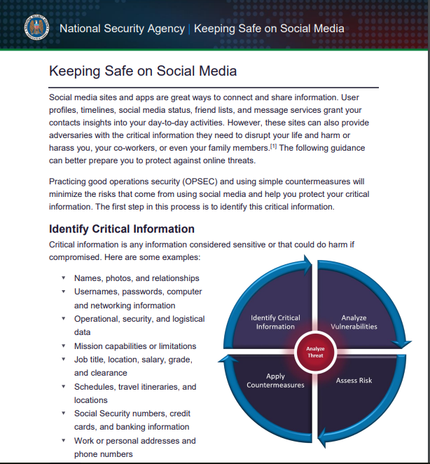  Keeping Safe on Social Media