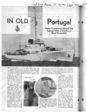 "In Old Portugal -- Coast Guardsmen Aboard the Ingham View a Country of Dual Personality."

Vol. 14, No. 11 Coast Guard Magazine (September, 1941), pp. 22-23.