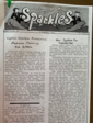 Sparkles newsletter, Vol. 1, No. 29; 1 November 1944.  7th Naval District SPARs publication with articles regarding CAPT Dorothy Stratton, Women Temporary Reservists, and other news related to the U.S. Coast Guard Women's Reserve.

Digital copy provided via courtesy of Ms. Donna Vojvodich.  

Original copy in SPARS documents, U.S. Coast Guard Historian's Office Special Collections Archive & Library.