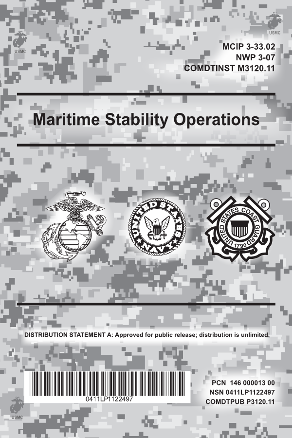  Maritime Stability Operations, United States Navy