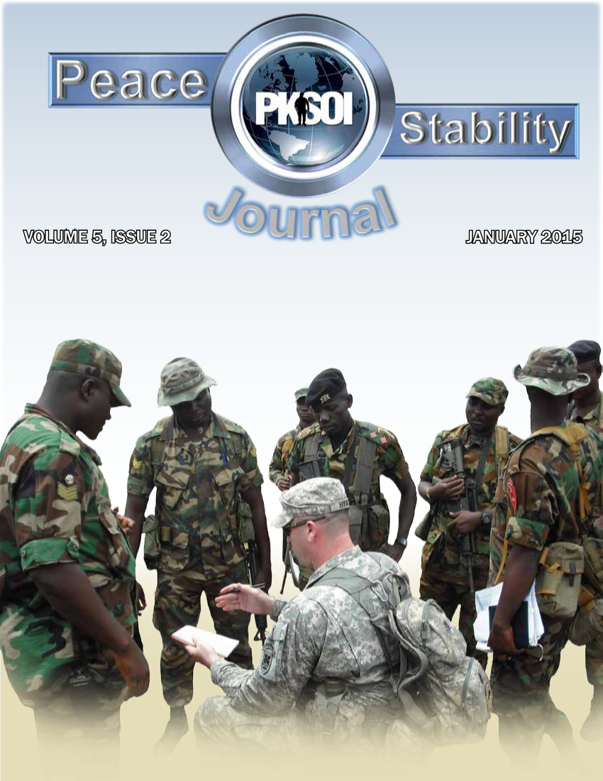  Peace & Stability Journal, Volume 5, Issue 2