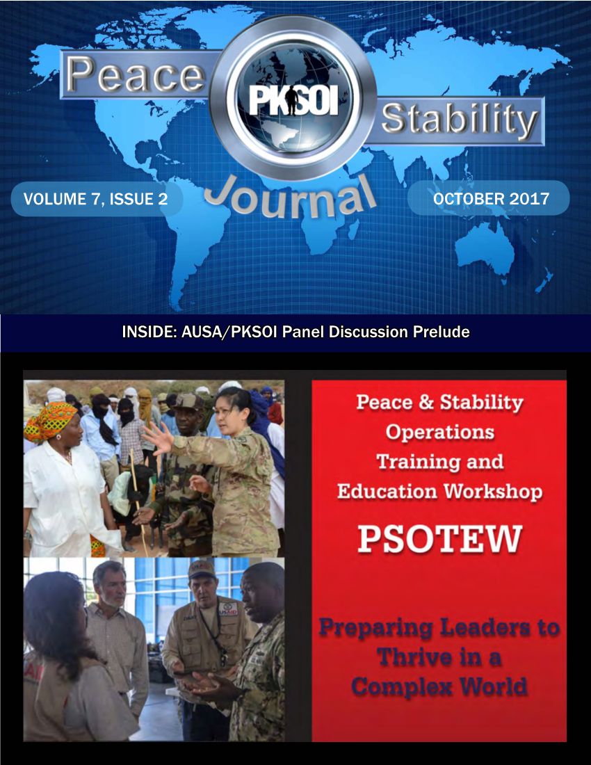  Peace & Stability Journal, Volume 7, Issue 2