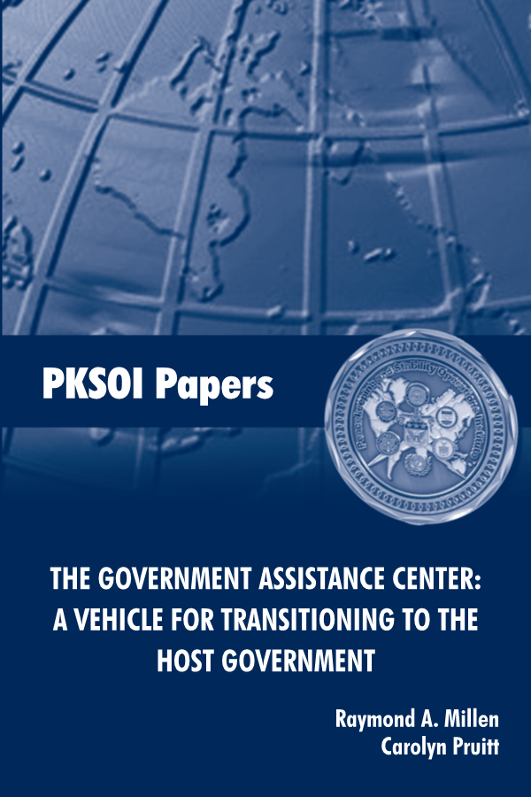  The Government Assistance Center: A Vehicle for Transitioning to the Host Government